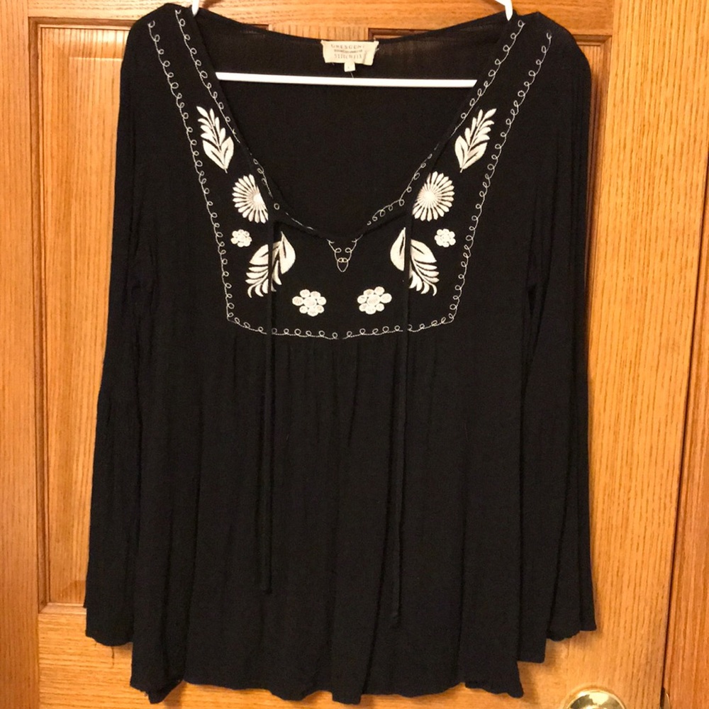 Boho floral flowy shirt ❤️